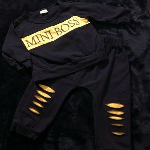 PatPat Jogger Set | 6-9M| GUC